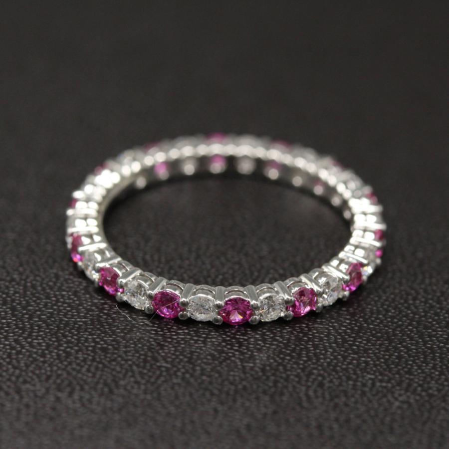 TIFFANY&Co. ティファニー 28P・ピンクサファイア・ダイヤモンド