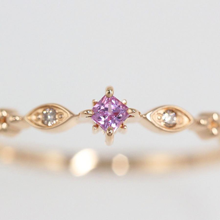 エステールESTELLE サファイア ダイヤモンドリング