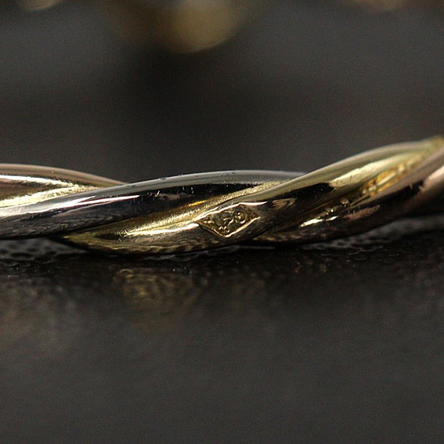 Cartier カルティエ サファイア・トリニティツイストリング