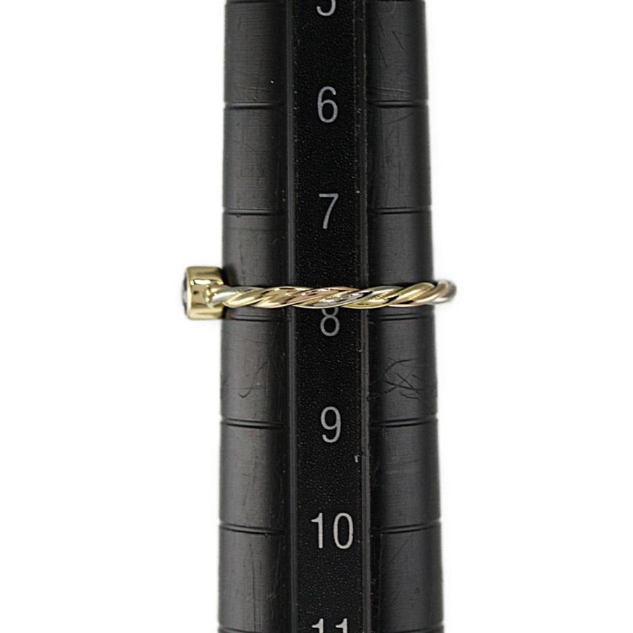 Cartier カルティエ サファイア・トリニティツイストリング