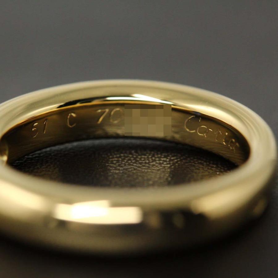 Cartier（カルティエ） エリプス サファイアリング 指輪/K18YG/750-8.9 