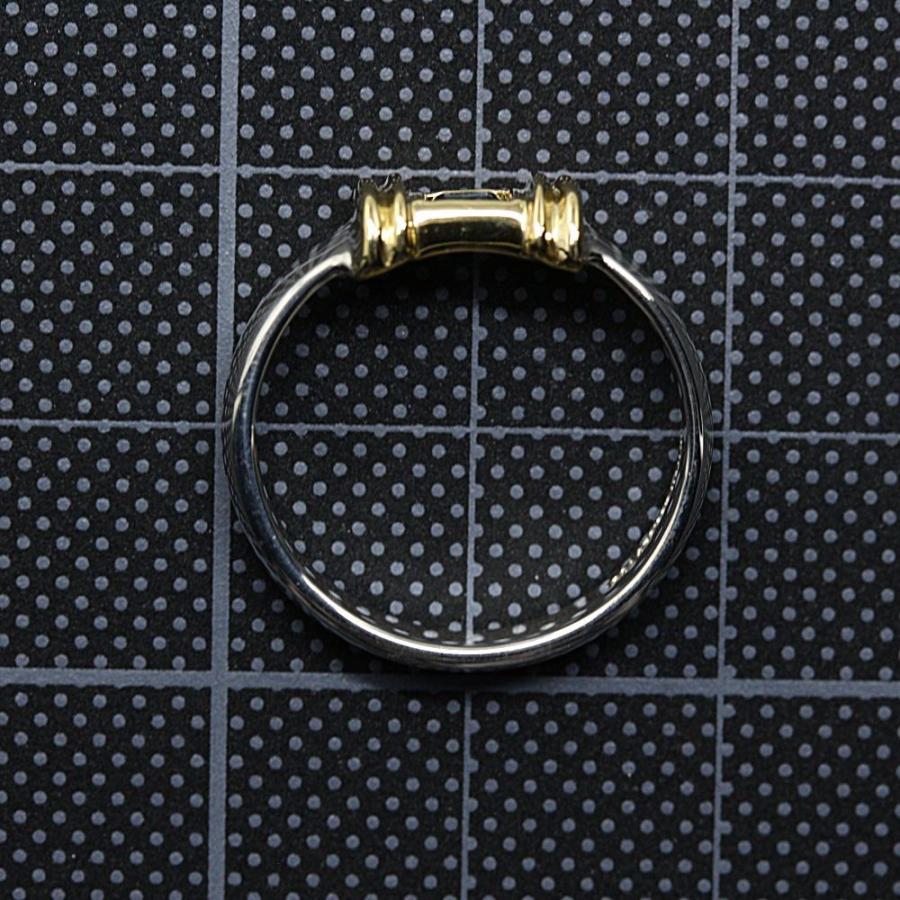 TIFFANY&Co.（ティファニー） サファイアコンビリング 指輪/Sv925