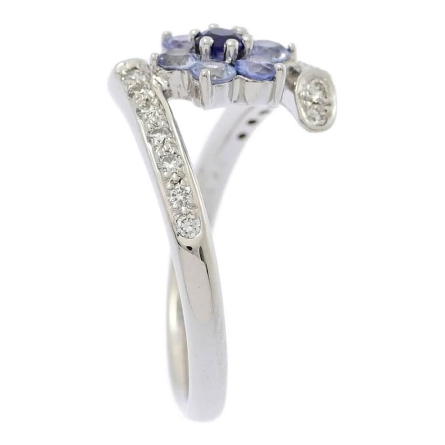 Ponte Vecchio（ポンテヴェキオ） フラワーモチーフ・サファイア