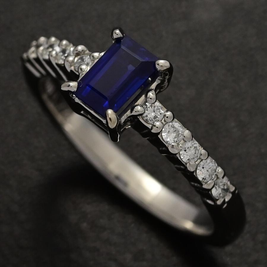 SA0.775ct/FD:0.203ct/ハーフエタニティセッティング・9月 誕生石 1P  