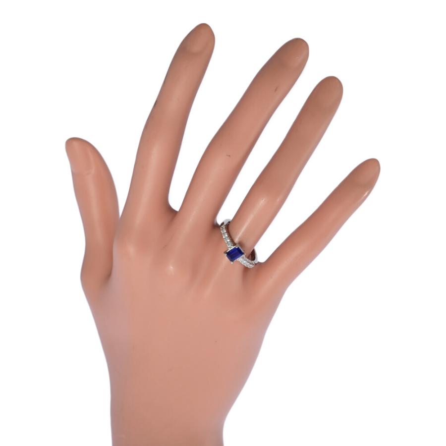 SA0.775ct/FD:0.203ct/ハーフエタニティセッティング・9月 誕生石 1P  