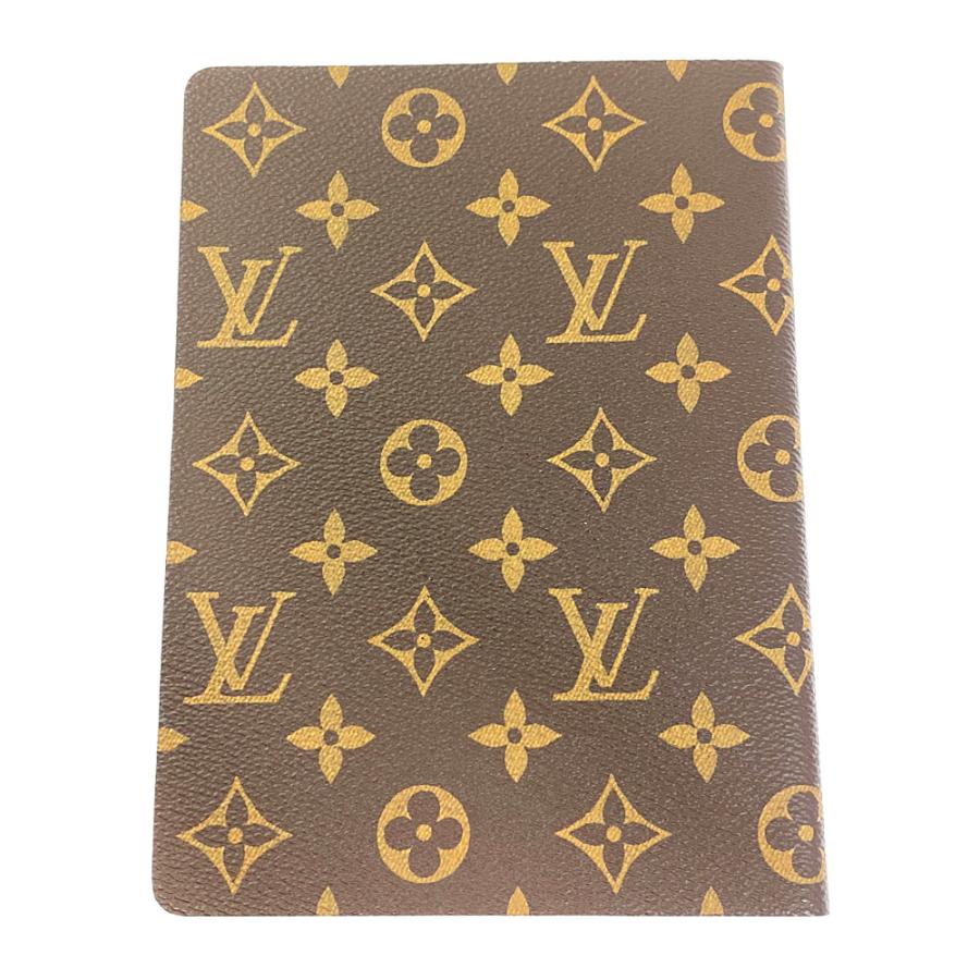 ルイヴィトン カイエ・クレマンス モノグラムカブキマスク ノート文房具/ブラウン/LOUIS VUITTON 翌日配送可/b221226