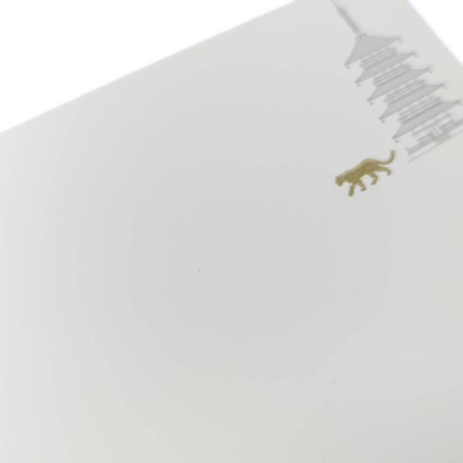 Cartier カルティエ キャット柄 レターセット・メッセージカード