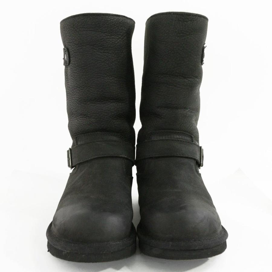 アグ KENSINGTON・ムートンエンジニアブーツ靴/5678/24.0/uk5.5