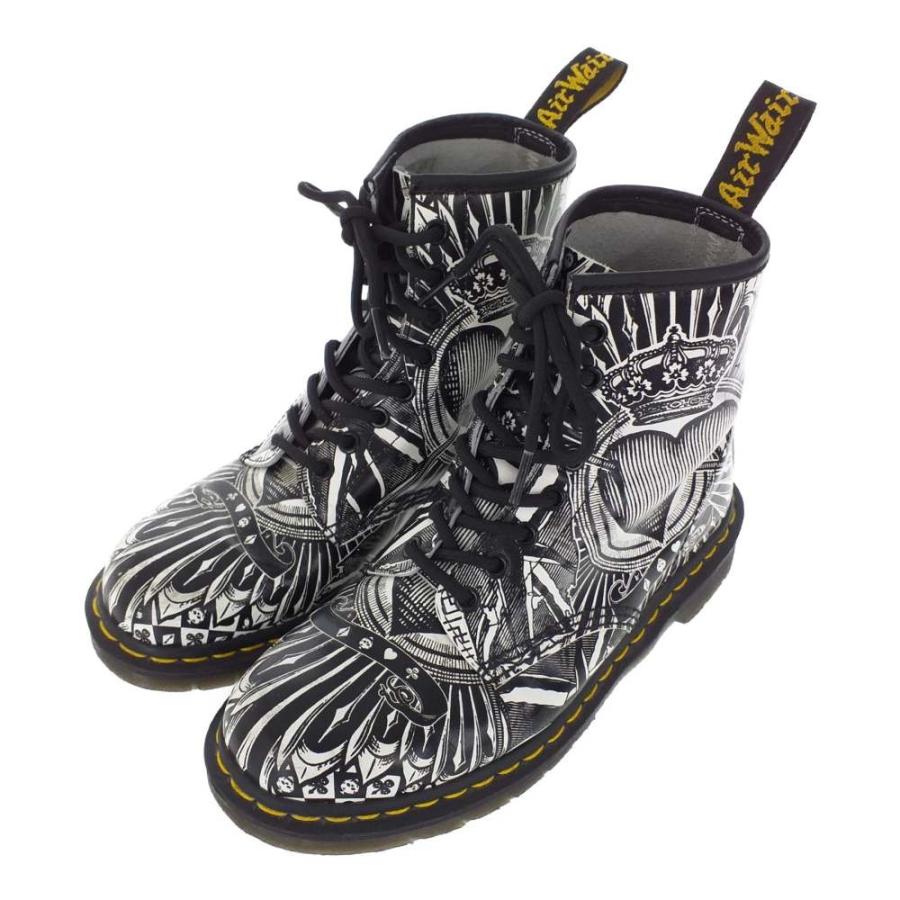 Dr.Martens 超美品・ドクターマーチン 8ホール・ブーツ靴 スカル