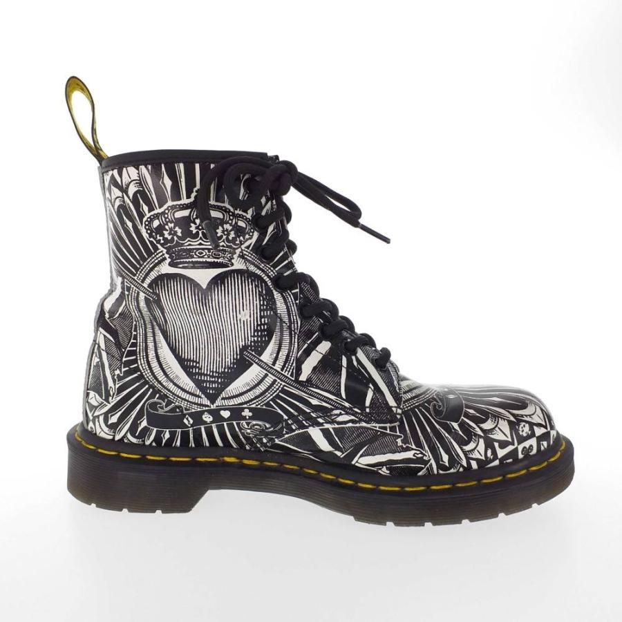 Dr.Martens 超美品・ドクターマーチン 8ホール・ブーツ靴 スカル