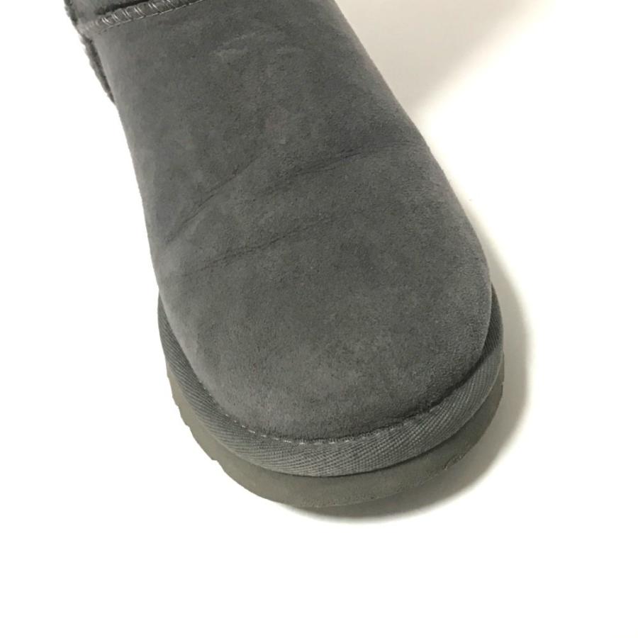 アグ W CLASSIC TALL・ブーツ靴 クラシックトール/5815w/24cm/グレー