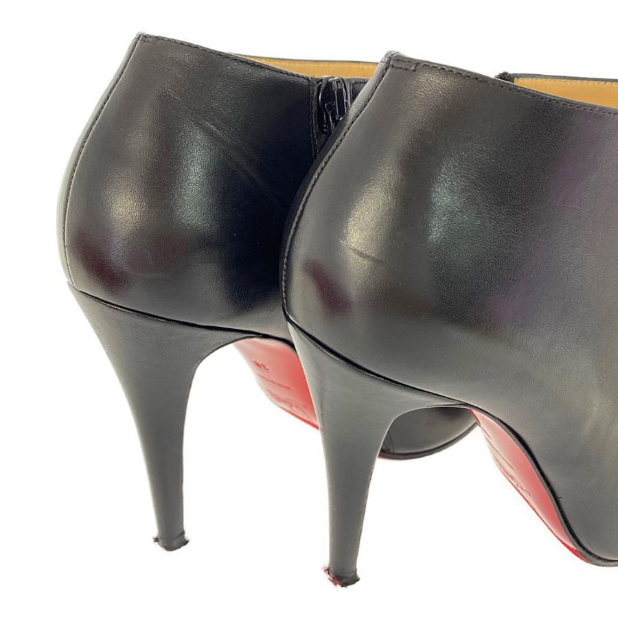 【美品】Christian Louboutin ショートブーツ38サイズ Miss Z - 60 mm Pumps - Patent calf leather - Black - Women