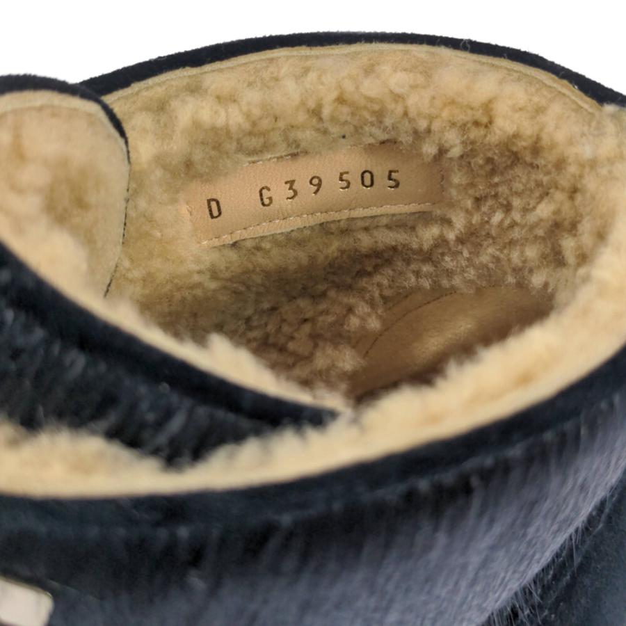 CHANEL　新作　サイズ39　ハラコ　ソックス付き　ブーツ CHANEL新作サイズ39ハラコソックス付きブーツ