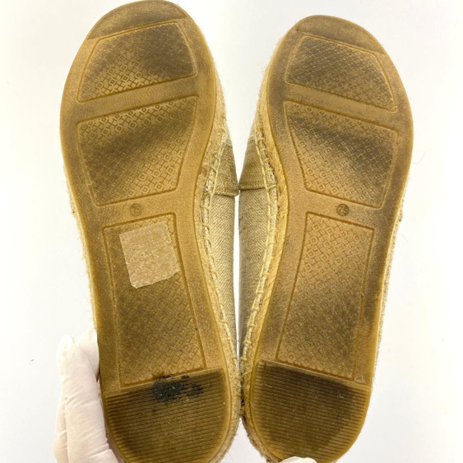 TORY BURCH トリーバーチ エスパドリーユスリッポン靴 ダブルT