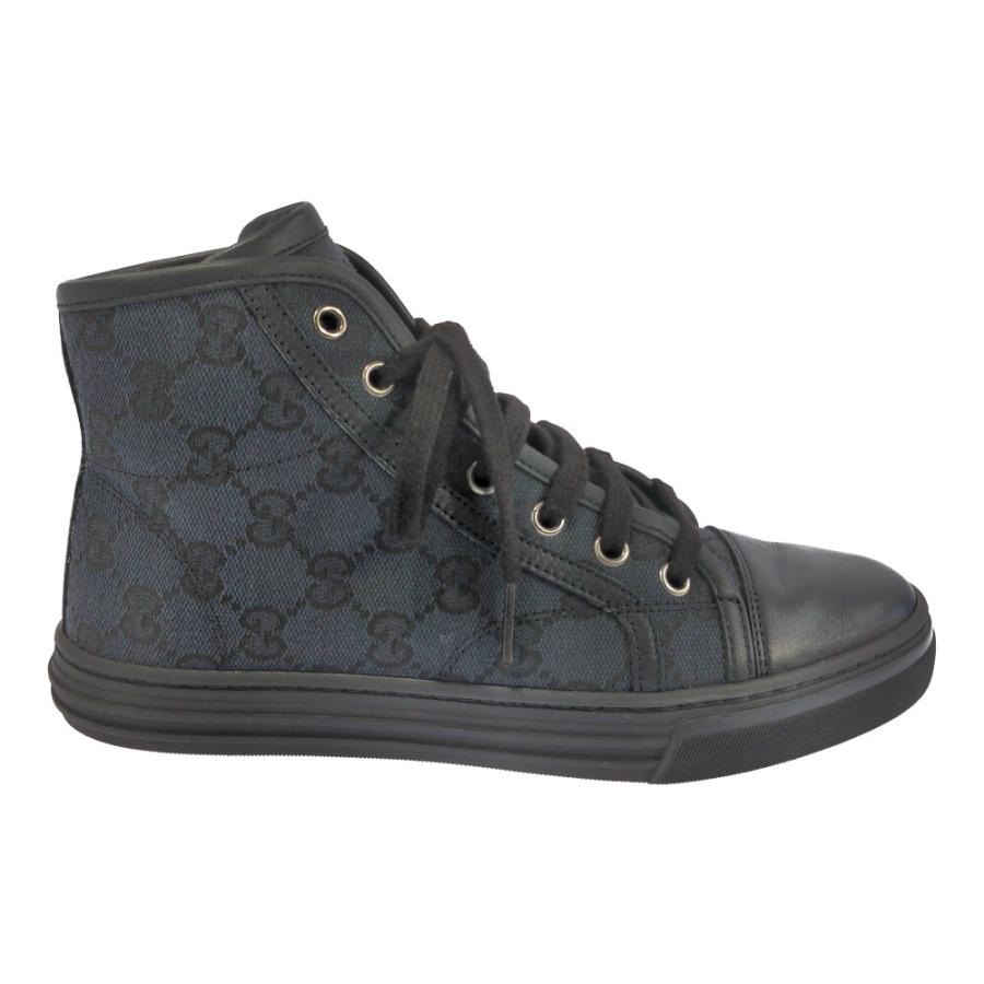 グッチ ハイカットスニーカー靴/35/ブラック/GUCCI 翌日配送可/b231114 