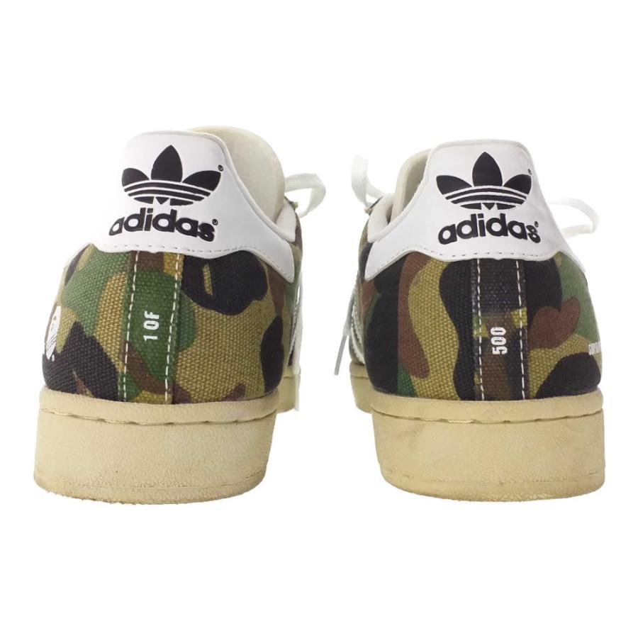 アベイシングエイプアディダス/adidasスーパスター迷彩柄