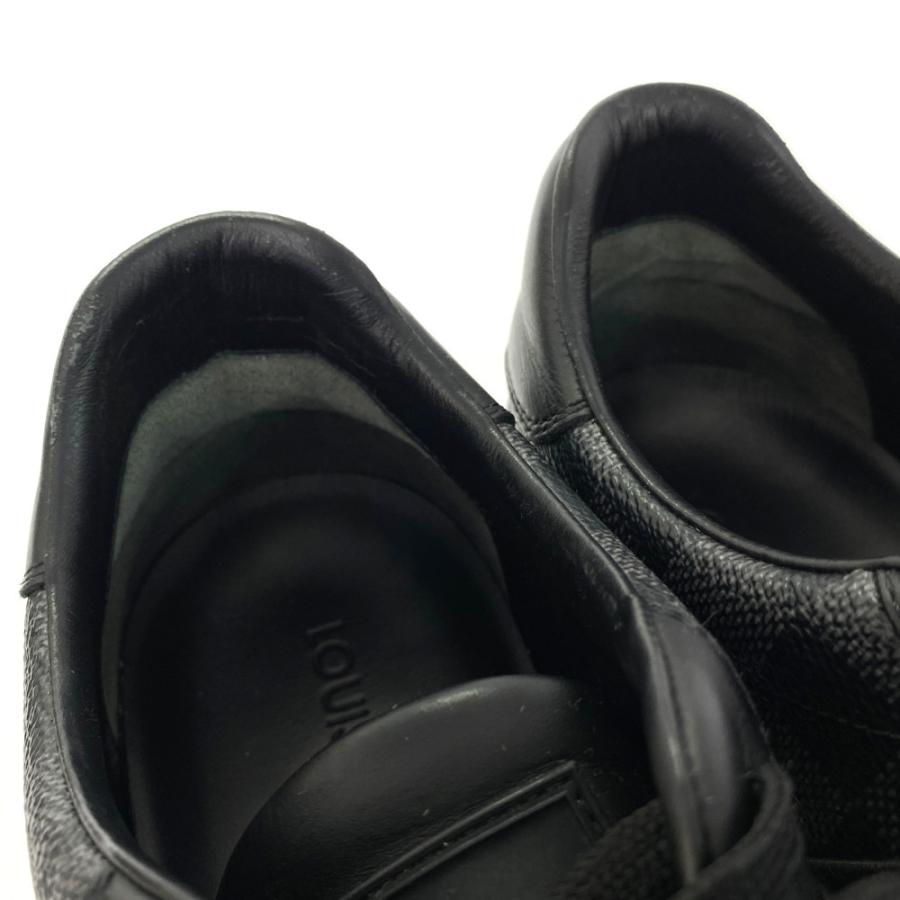 ルイヴィトン ダミエ・グラフィット・ローカットスニーカー靴/61/2