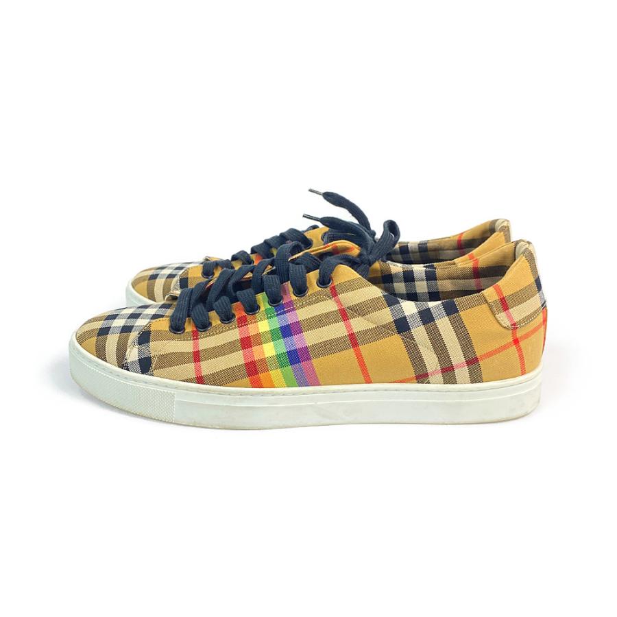 BURBERRY バーバリー ヴィンテージ レインボーチェックローカット  
