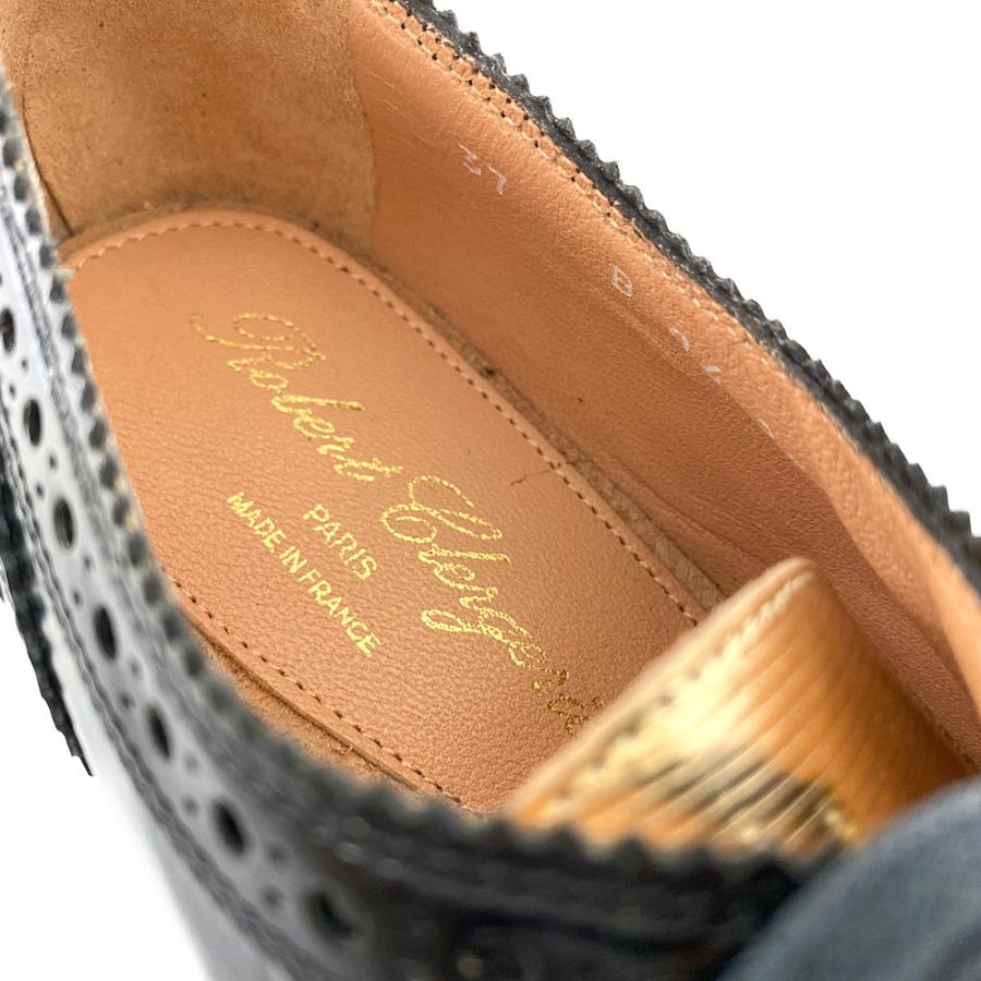 ロベールクレジュリー レースアップ ドレスシューズ靴 ウィング