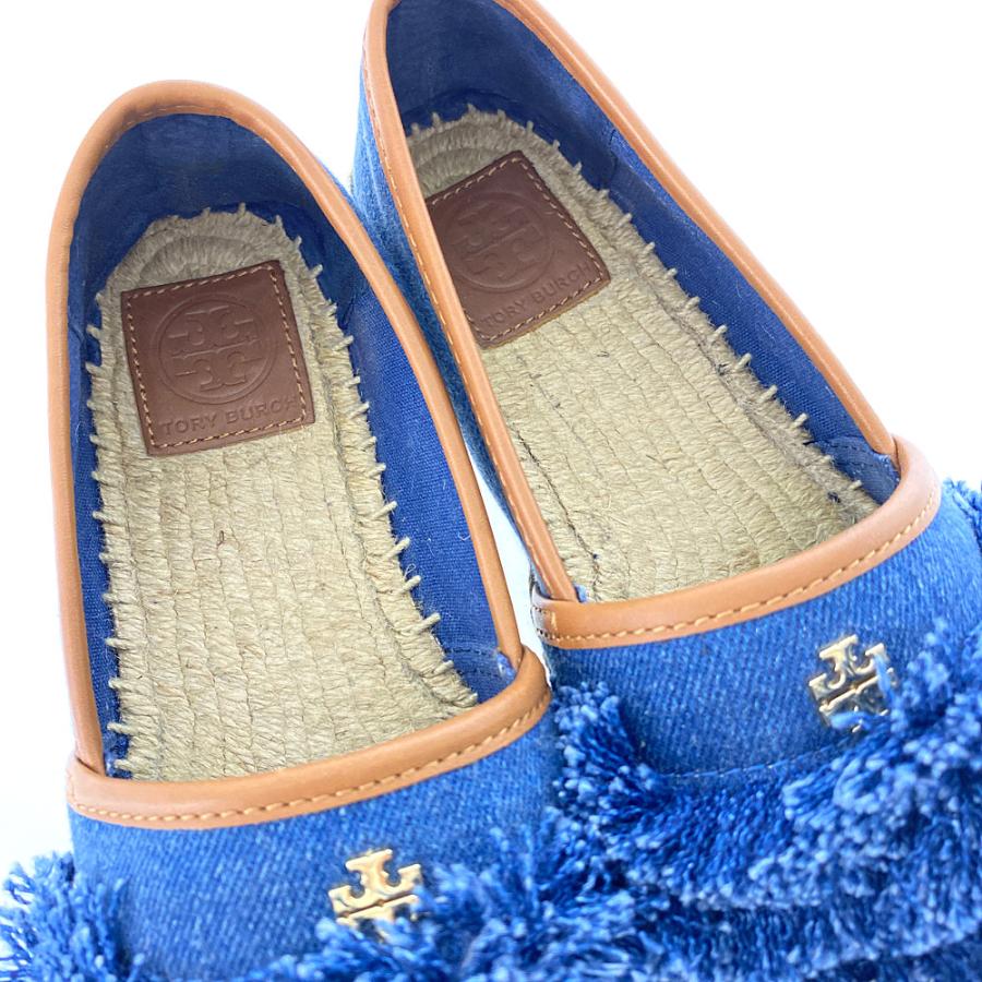 TORY BURCH トリーバーチ フラットシューズ靴 デニム TORY BURCH トリーバーチ フラットシューズ靴 デニム