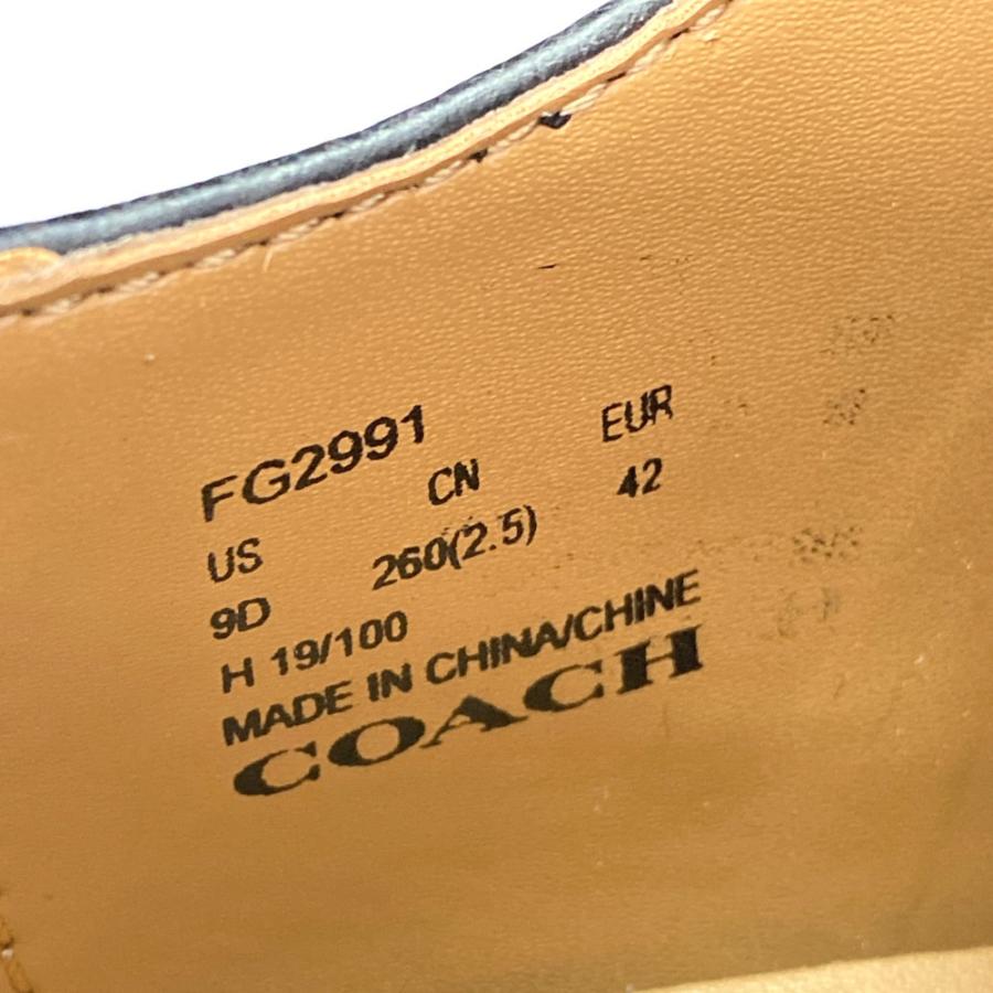 COACH（コーチ） DERBY PBL LTH・レースアップ ドレスシューズ靴