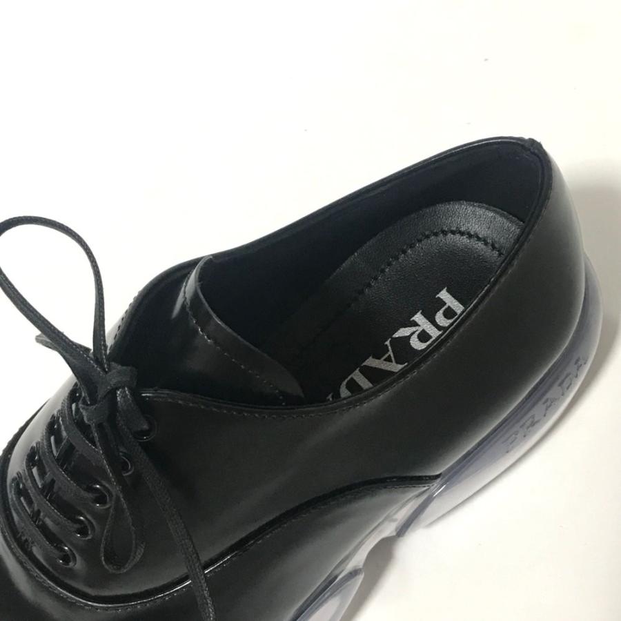 PRADA プラダ エアソール・レザーオックスフォードシューズ 靴