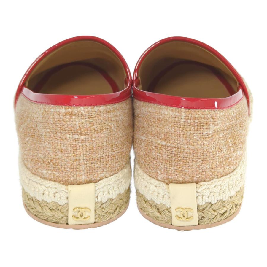 CHANEL（シャネル） ココマーク・エスパドリーユ・キャンバス フラット