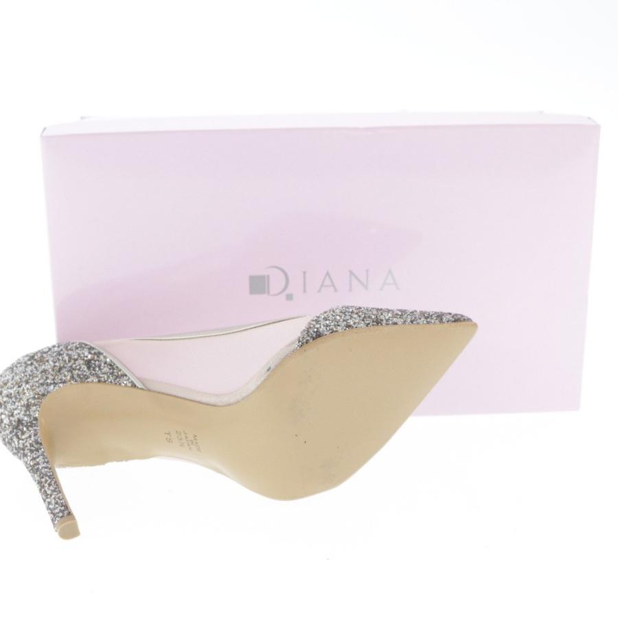 超美品 ダイアナ ポインテッドトゥ チュール グリッター 素材コンビパンプス 靴 Ts 23 1 2 ゴールド Diana 翌日配送可 B Sppa5935l リファスタ Yahoo ショッピング店 通販 Yahoo ショッピング