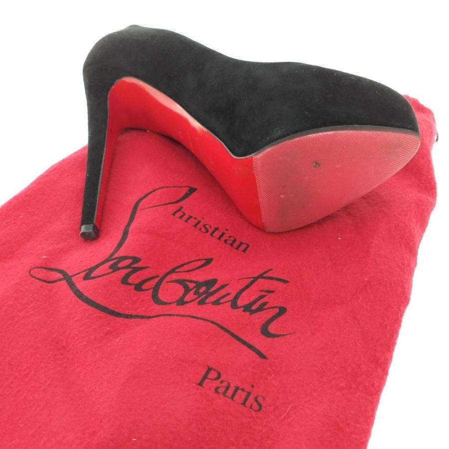 ChristianLouboutin ルブタン パンプス 37 24cm クリスチャンルブタン ポインテッドトゥ パンプス レディース 37
