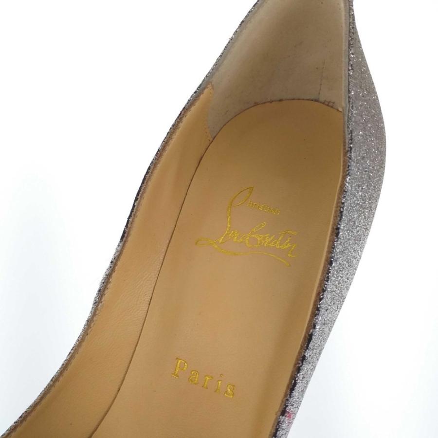 Christian Louboutin クリスチャンルブタン オープントゥ・パンプス靴