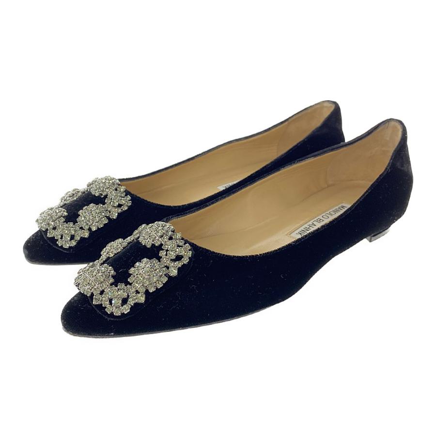 MANOLO BLAHNIK マノロブラニク HANGISI FLAT・フラットパンプス