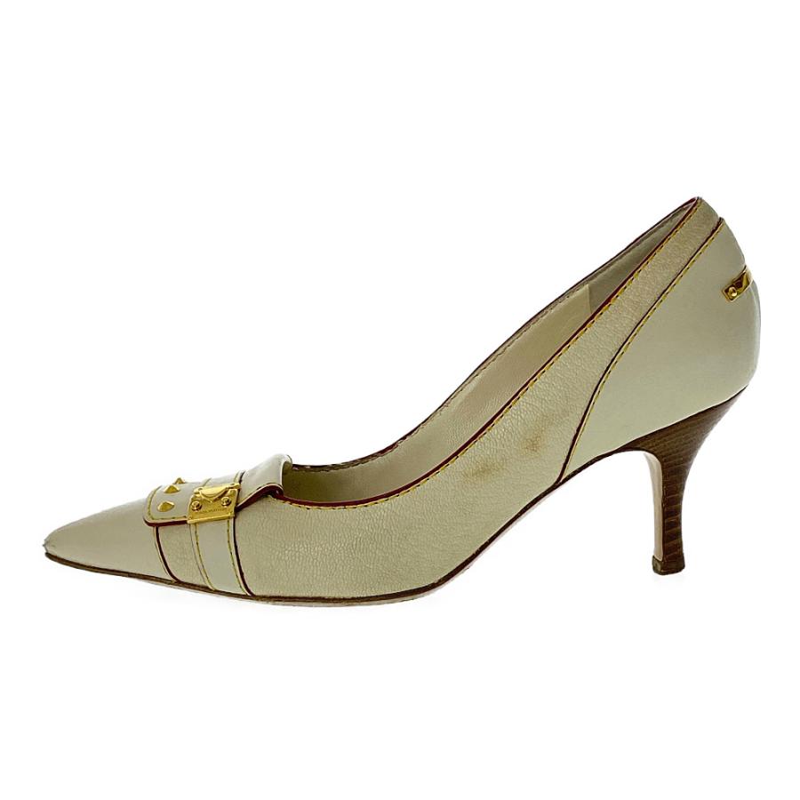 ルイヴィトン　オフホワイト　パンプス LOUIS VUITTON】ルイ・ヴィトン シェイクライン パンプス