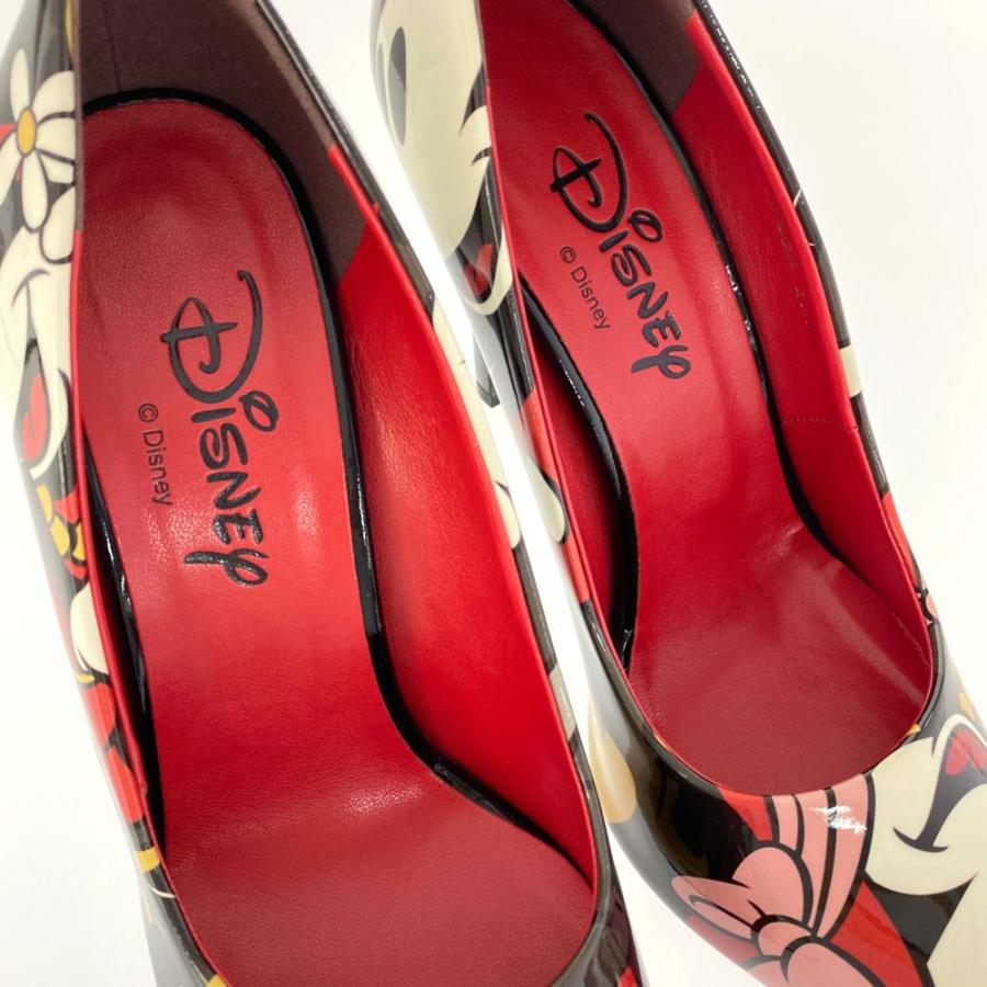 美品 ダイアナ Disney ディズニー ラウンドトゥ ミッキー ミニー パンプス靴 ヒール 23 5 グレー レッド Diana レディース B0910 Sppa6099l リファスタ Yahoo ショッピング店 通販 Yahoo ショッピング