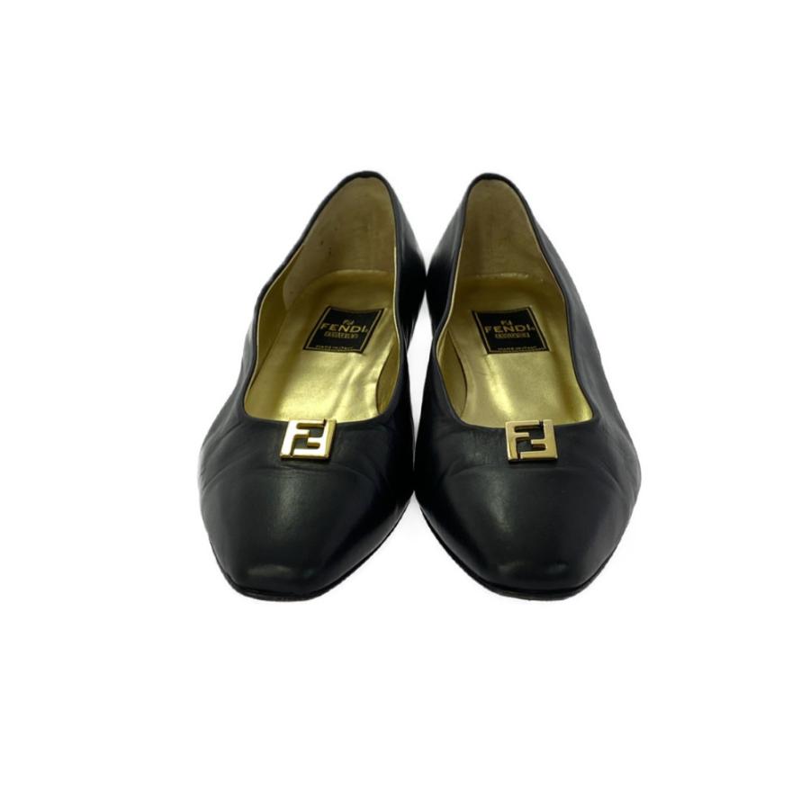 フェンディ Ffロゴ レザーパンプス 靴 361 2 ブラック ゴールド金具 Fendi 翌日配送可 Rf3 B Sppa6187l リファスタ Yahoo ショッピング店 通販 Yahoo ショッピング