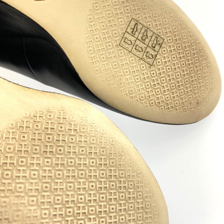TORY BURCH トリーバーチ ウェッジソール ロゴ レザー パンプス TORY BURCH トリーバーチ ウェッジソール ロゴ レザー パンプス