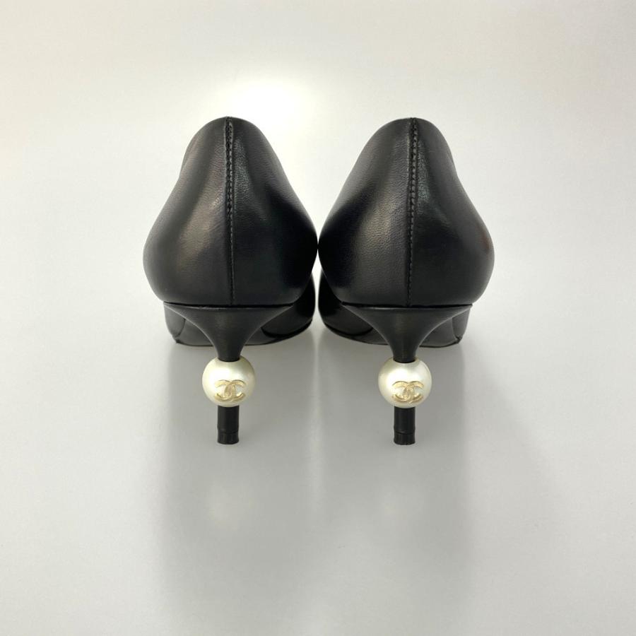 CHANEL シャネル ココマーク コスチュームパール ヒール CHANEL シャネル ココマーク コスチュームパール ヒール