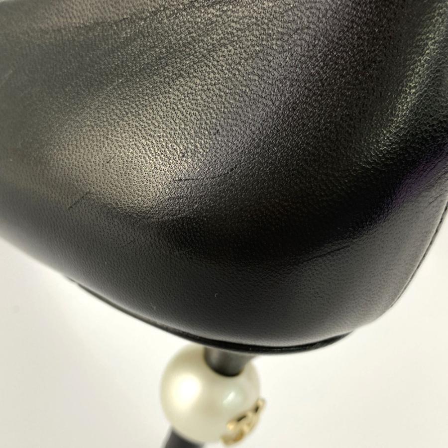 CHANEL シャネル ココマーク コスチュームパール ヒール CHANEL シャネル ココマーク コスチュームパール ヒール