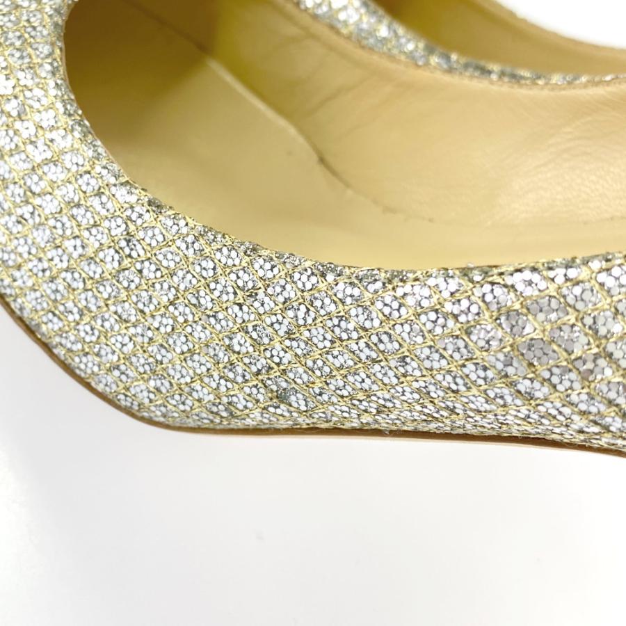 ジミーチュウ 247 GILBERT GLITTER FABRIC ギルバート グリッター