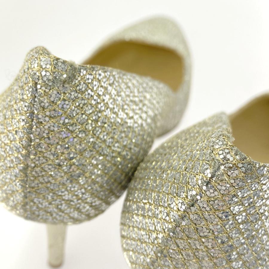 ジミーチュウ 247 GILBERT GLITTER FABRIC ギルバート グリッター