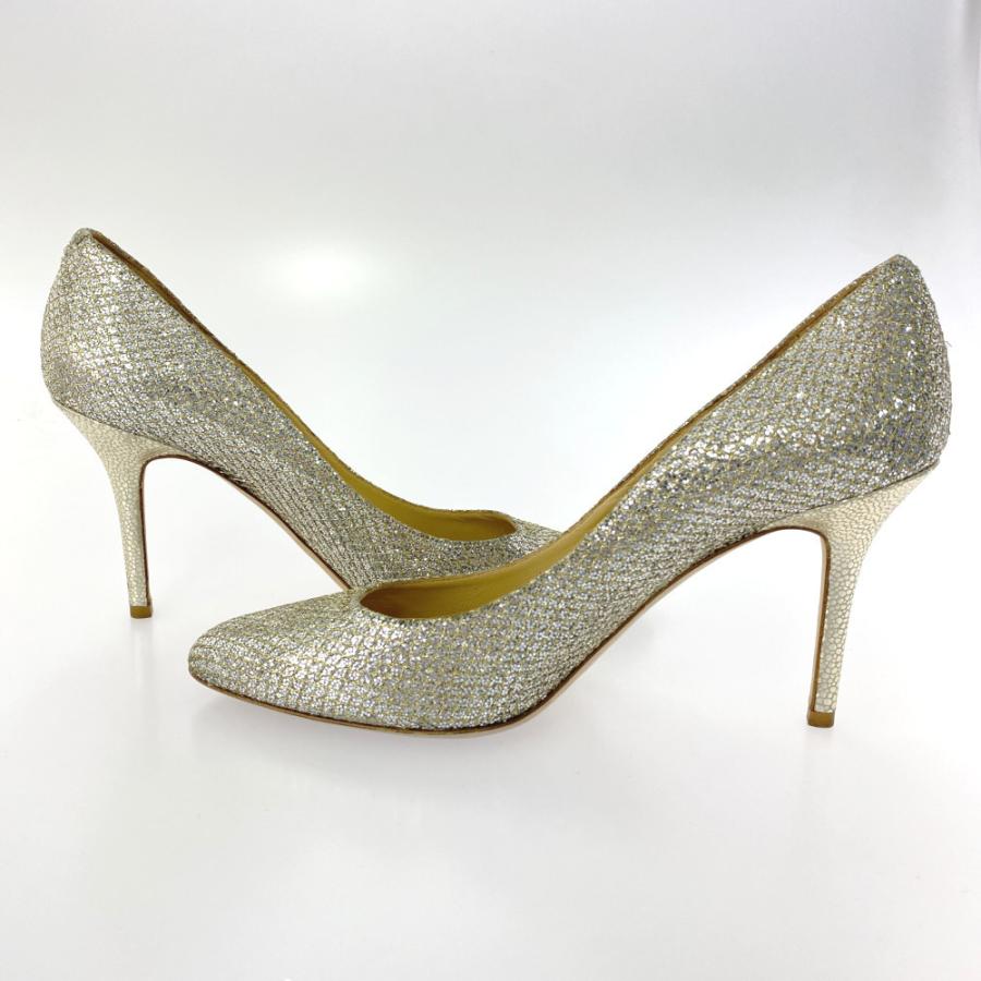 ジミーチュウ 247 GILBERT GLITTER FABRIC ギルバート グリッター