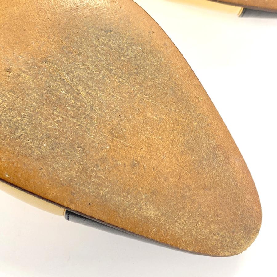 CHANEL（シャネル） レザー バイカラー・パンプス靴/A01373/371/2