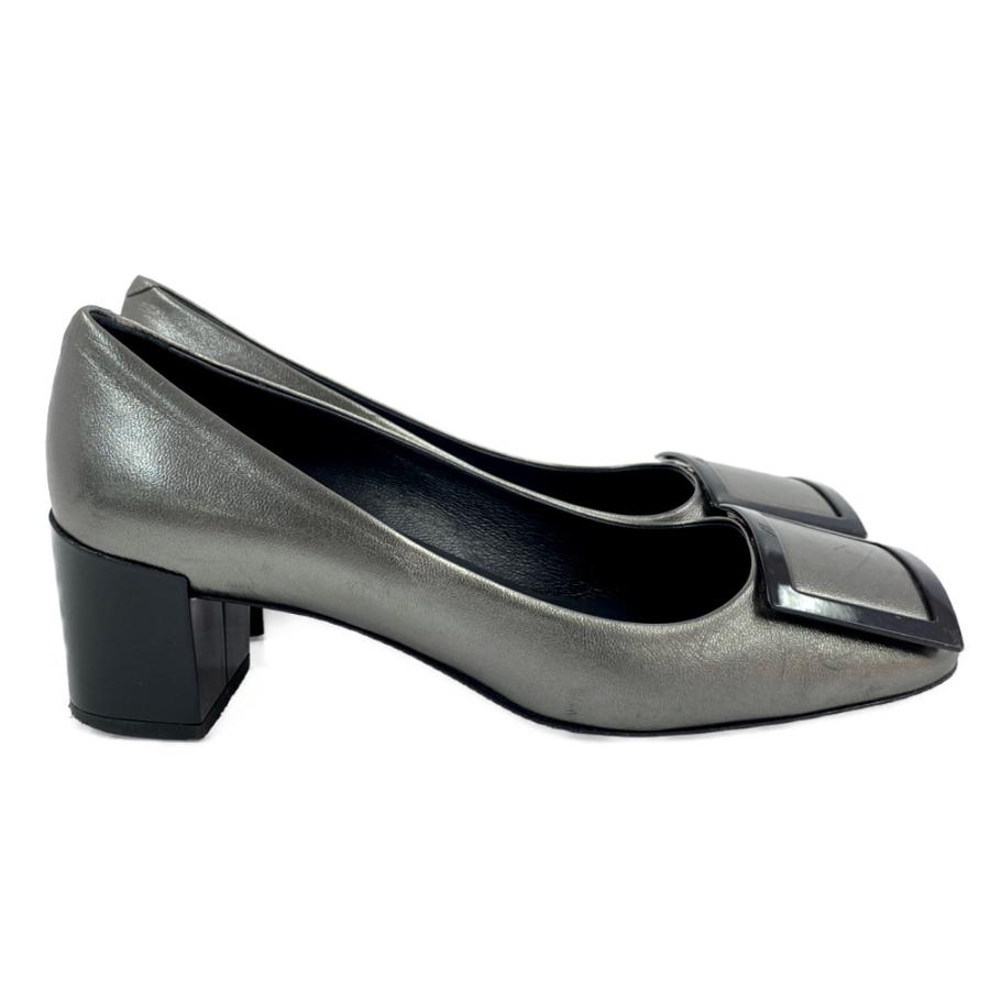 Roger Vivier ブラック ダブルストラップパンプス 36 ブラック Woman アイ ラブ ヴィヴィエ パンプス