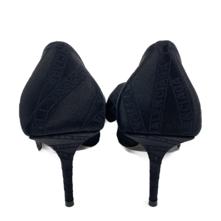 BALENCIAGA（バレンシアガ） ロゴ リボン パンプス 靴/572907/36.5