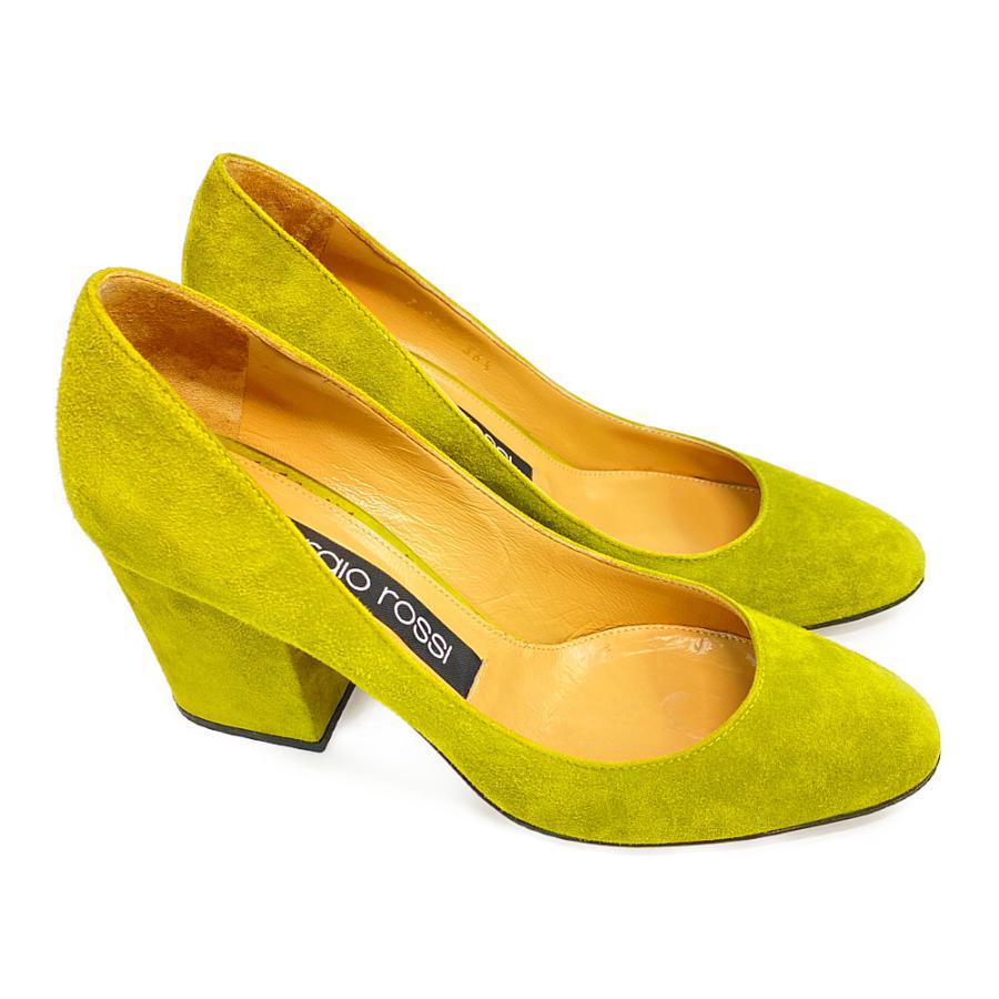 Sergio rossi（セルジオロッシ） スエード・パンプス靴/36 1/2