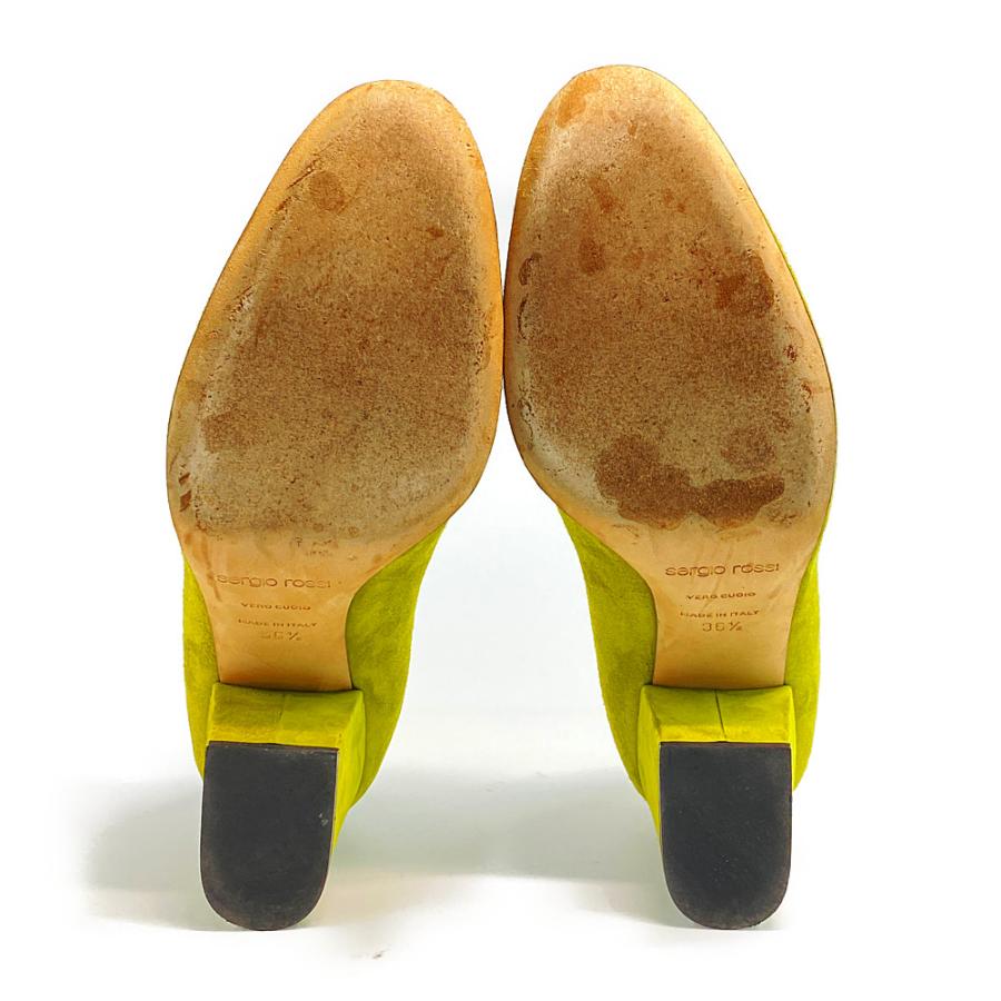 sergio rossi スウェード ヒールパンプス Sergio rossi セルジオロッシ スエード・パンプス靴/36 1/2