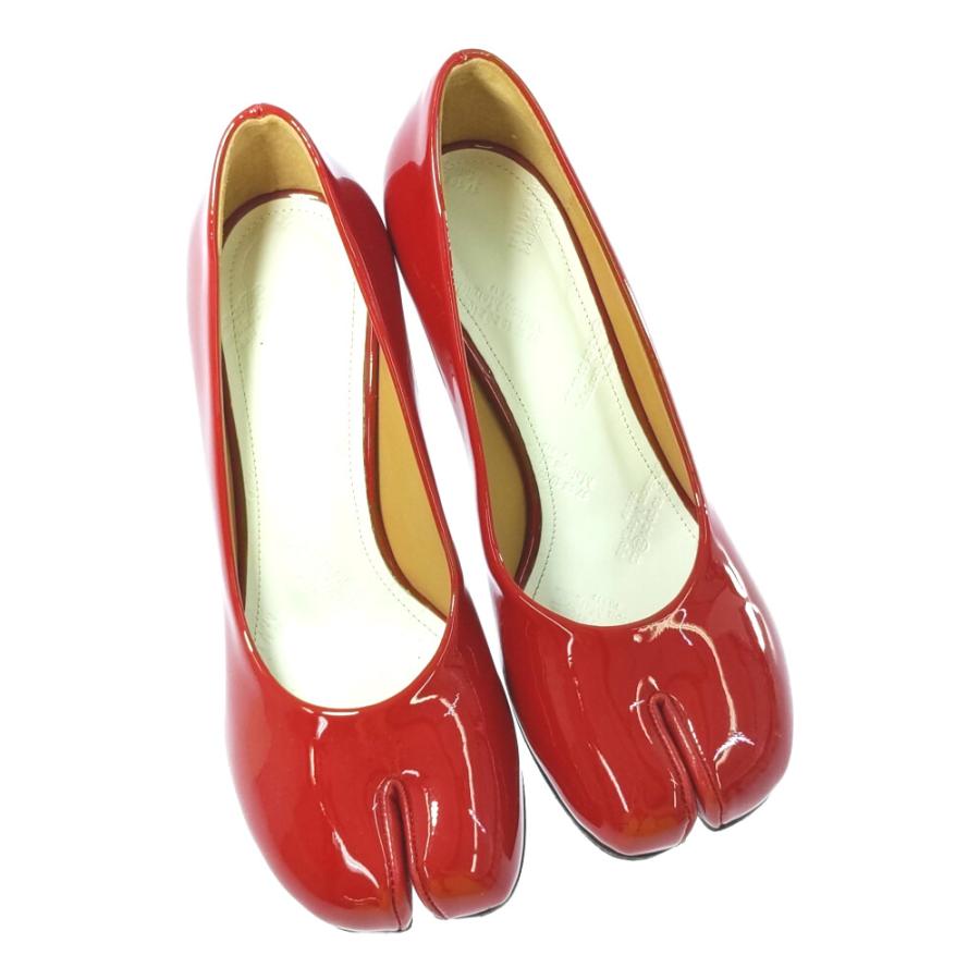 Maison Margiela メゾンマルジェラ パテントレザー エナメル tabi タビ