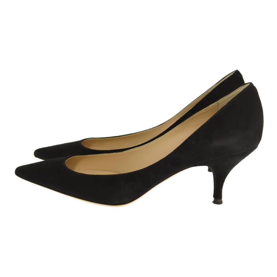 NINA RICCI ニナリッチ スエード パンプス 靴/NR25020/37 1/2/ブラック