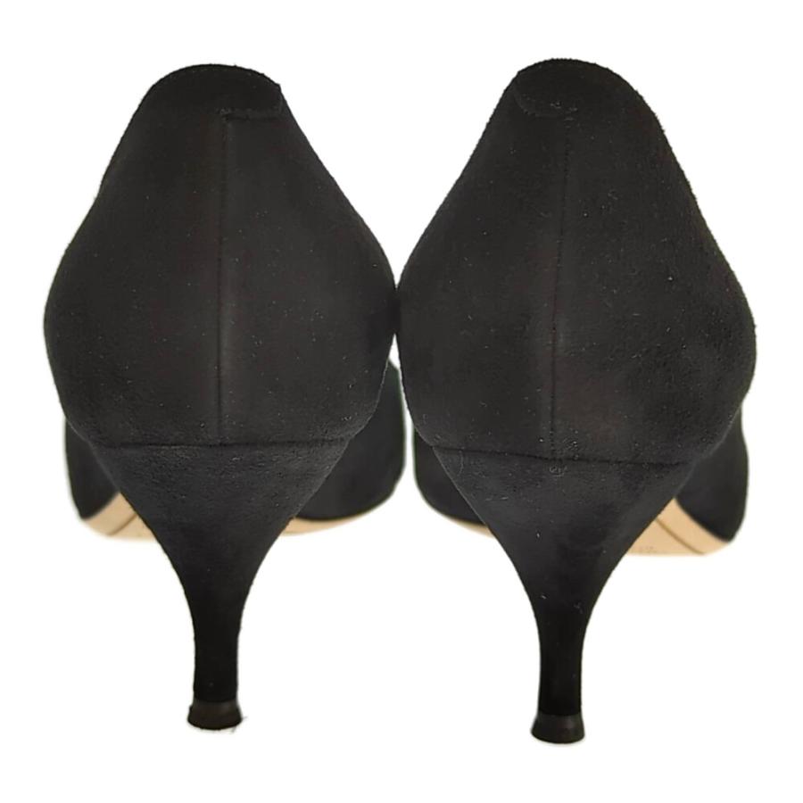 NINA RICCI ニナリッチ スエード パンプス 靴/NR25020/37 1/2/ブラック