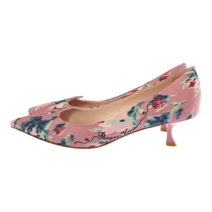 Roger Vivier ロジェヴィヴィエ 花柄 フローラル ポインテッド