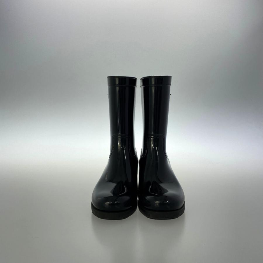 美品　PRADA プラダ レインシューズ　ブーツ　38 PRADA プラダ トライアングルロゴレインブーツ 靴/3U5619/38